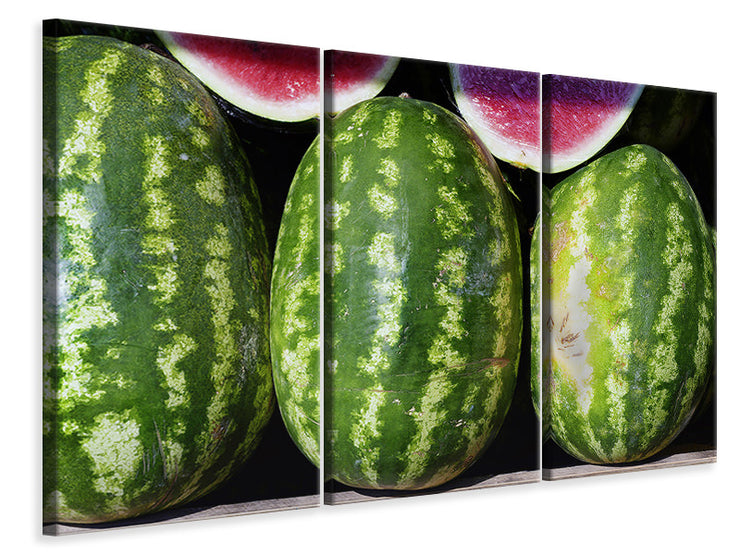 3 darab Vászonképek watermelons