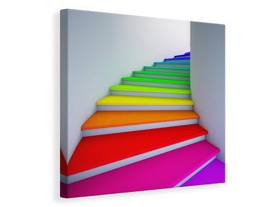Vászonképek Colorful Stairs