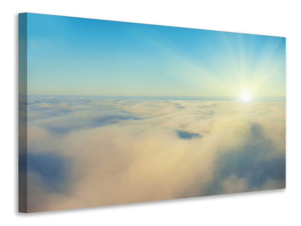 Vászonképek Photo Wallaper Dawn Above The Clouds