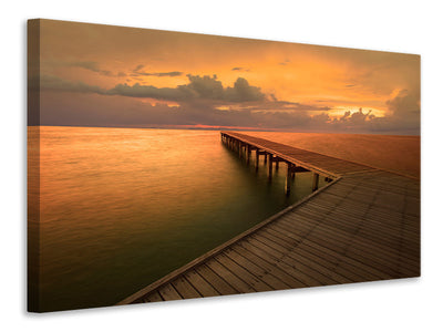 Vászonképek The Footbridge  By The Sea