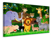 Vászonképek Jungle King