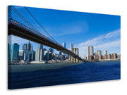 Vászonképek Brooklyn Bridge in sunshine
