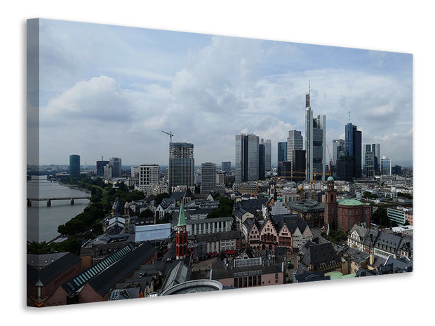 Vászonképek The roofs of Frankfurt