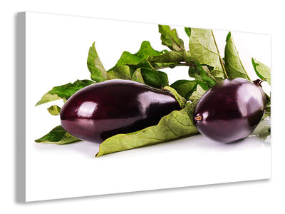 Vászonképek Fresh eggplants