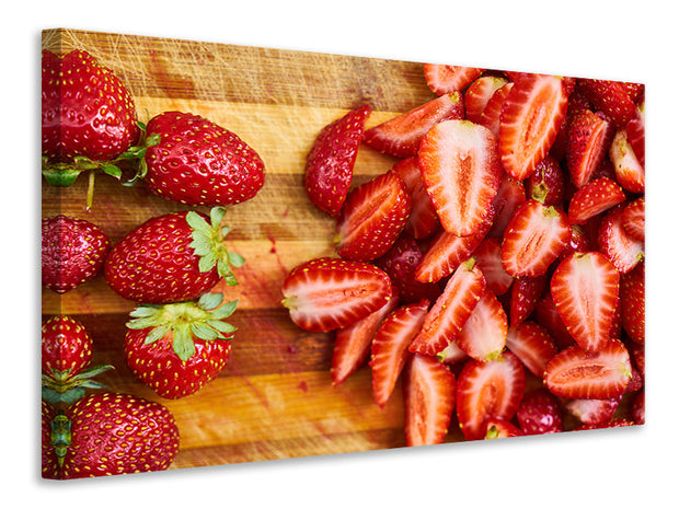 Vászonképek Fresh strawberries