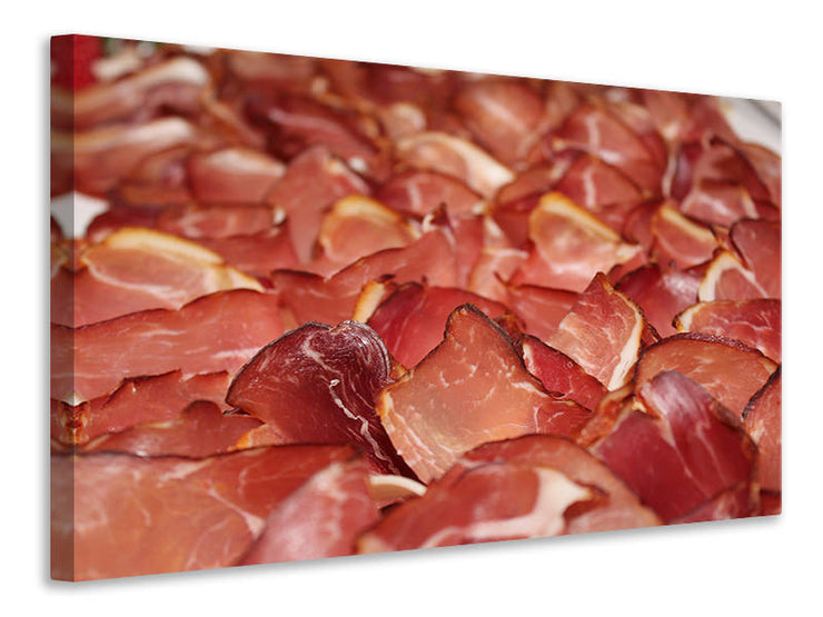 Vászonképek Raw ham