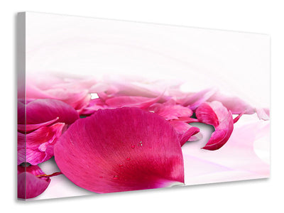 Vászonképek Rose petals in pink 3