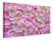 Vászonképek Rose petals in pink 2