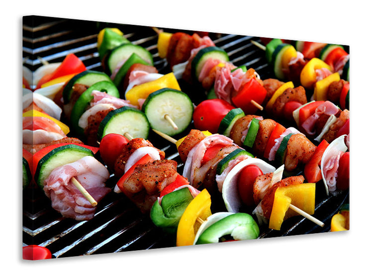 Vászonképek Shashlik skewers