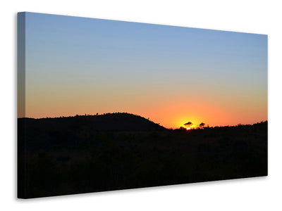 Vászonképek Sunset in Africa