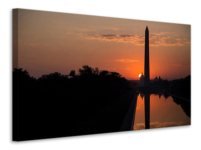 Vászonképek Washington in the sunset