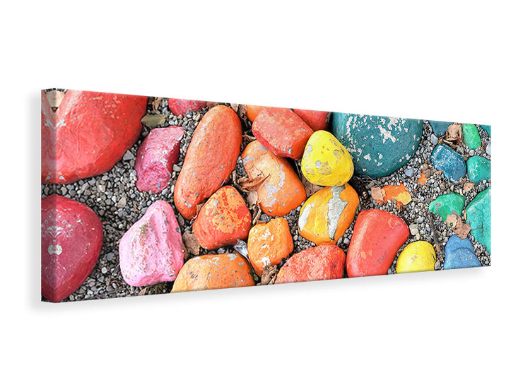 Panorámás Vászonképek Colorful stones