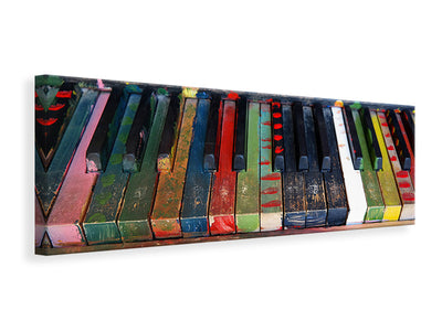 Panorámás Vászonképek Colorful piano