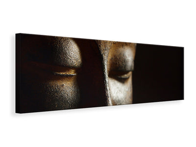 Panorámás Vászonképek Close up Buddha head