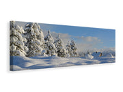 Panorámás Vászonképek Beautiful snow landscape