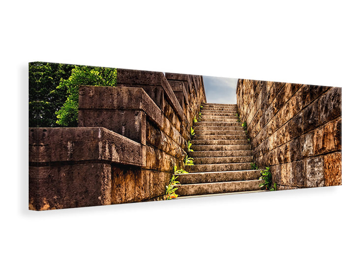 Panorámás Vászonképek stone stairs