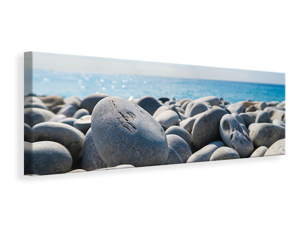 Panorámás Vászonképek Beach stones